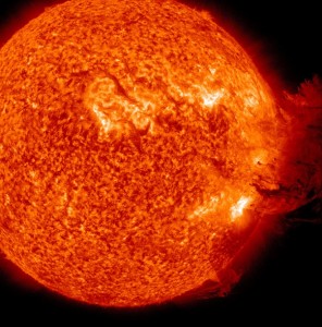 Solar flare 2011