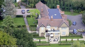 Hurtmore House Surrey Cheryl Ashley Cole home