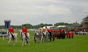 Ascot Ladies Day 2011 was eclipsed by fights that took place at  under Queen's nose. (Steve F [CC-BY-SA-2.0], via Wikimedia Commons)