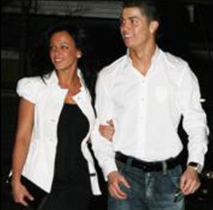Nereida Gallardo and Cristiano Ronaldo
