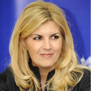 Elena Udrea, a model and politician (Alina Salitrarovici via Wikimedia)