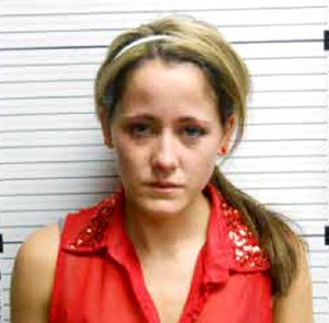 Jenelle Evans arrested in North Carolina over harassing phone threats to ex-roommate. (Police dept.)