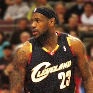 LeBron James proposed to his girlfriend Savannah Brinson on New Year Eve (By Dave Hogg via Wikimedia)