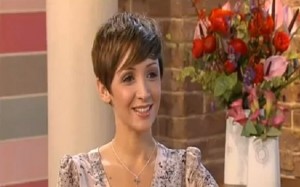 Lucy Jo Hudson on This Morning program (Capture: Youtube)