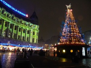 University Square, Bucharest (By Britchi Mirela via Wikimedia)