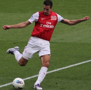 Robin van Persie (Ronnie Macdonald via Wikimedia)