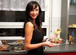 Claudia Börner during Perfect Dinner program (Source: google images)