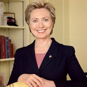 Hillary Clinton traveled to Arctic region along Norwegian coast to study global warming effects. (public domain)