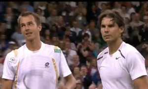 Lukas Rosol ousted Rafael Nadal from Wimbledon 2012 (Capture: Youtube/ESPN)