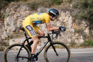 Bradley Wiggins claims Tour de France 2012 to become the first Briton to win the competition (Dacoucou/Wikimedia)