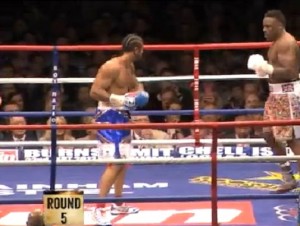 David Haye to KO Dereck Chisora at Upton Park, London (Capture: Youtube)