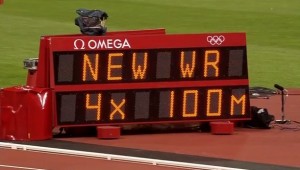 Jamaica earns men's 4x400m relay Olympic Title with historic World Record (Capture: Youtube)
