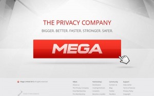Kim Dotcom released new website "Mega" with the catchword "The Privacy Company"