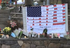 Sandy Hook Memorial (public domain)