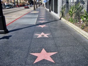 Amy Winehouse gets a star on Music Walk of Fame (public domain)