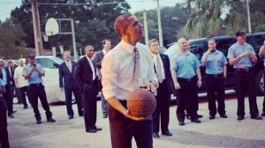 Obama Easter Egg Basketball
