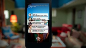 Facebook Home Android interface
