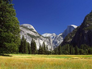 Yosemite valley half dome