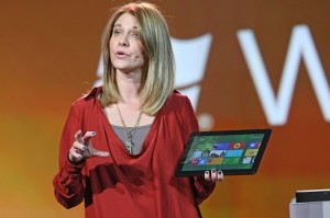  Microsoft's Tami Reller reveals company's product (Microsoft)