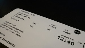Flight AY666 ticket