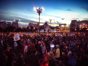 Rosia Montana protest Bucuresti