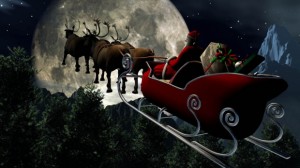 Children can follow Santa's trip using the NORAD tracker