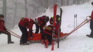 Michael Schumacher accident site