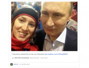 Brittany Schussler Vladimir Putin
