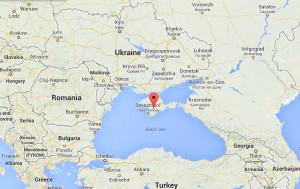 Simferopol map Crimea