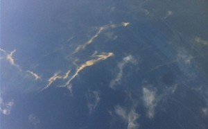 Flight MH370 oil slick