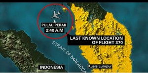 flight mh370 strait malacca
