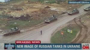 russian tanks crimea ukraine