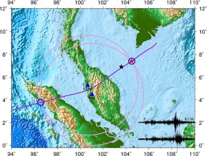 seismic map mMlaysian plane crash