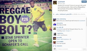 Usain Bolt football player