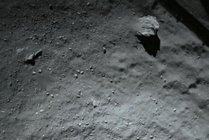 Comet landing Philae probe Rosetta mission