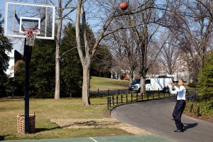 barack obama basketball