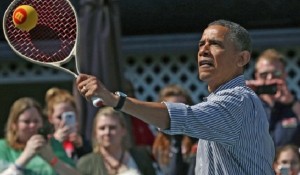 barack obama tennis