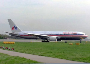 american airlines plane b767
