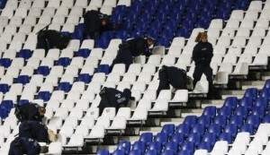 Hanover's HDI Arena evacuated and searched for explosives (pic: web)