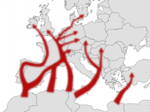 Europe under siege (© Sémhur/Wikimedia Commons)