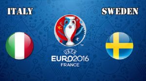 Italy vs Sweden @ EURO 2016