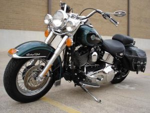 Harley-Davidson motorcycle (public domain)