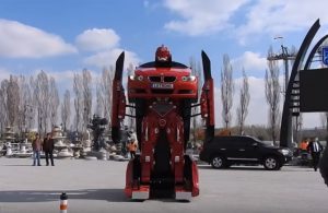 bmw transformers robot