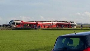 Train Accident Winsum Netherlands