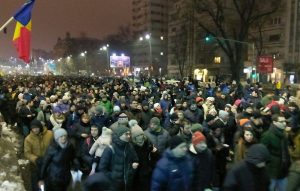 protest Romania