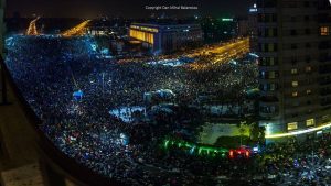 Bucharest rally Romania protest 2017