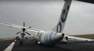 flybe crash landing amsterdam