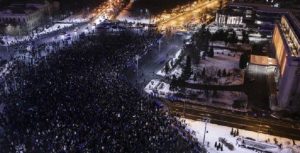 protest bucharest 2017