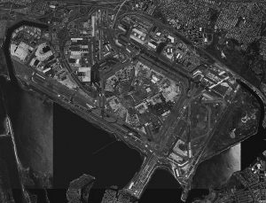 aerial image jfk airport