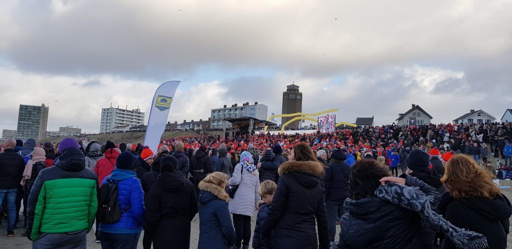 Nieuwjaarsduik 2019 Zandvoort New Year Plunge Day